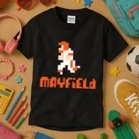 Mayfield Pixel Quarterback Cleveland Kids T-Shirt thumb 3