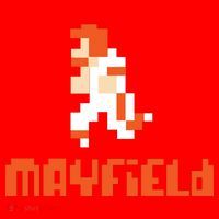 Mayfield Pixel Quarterback Cleveland Santa Hat thumb 1