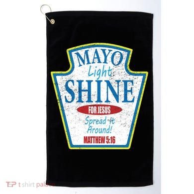Mayo Light Shine for Jesus Golf Towel
