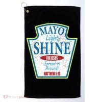 Mayo Light Shine for Jesus Golf Towel thumb 0