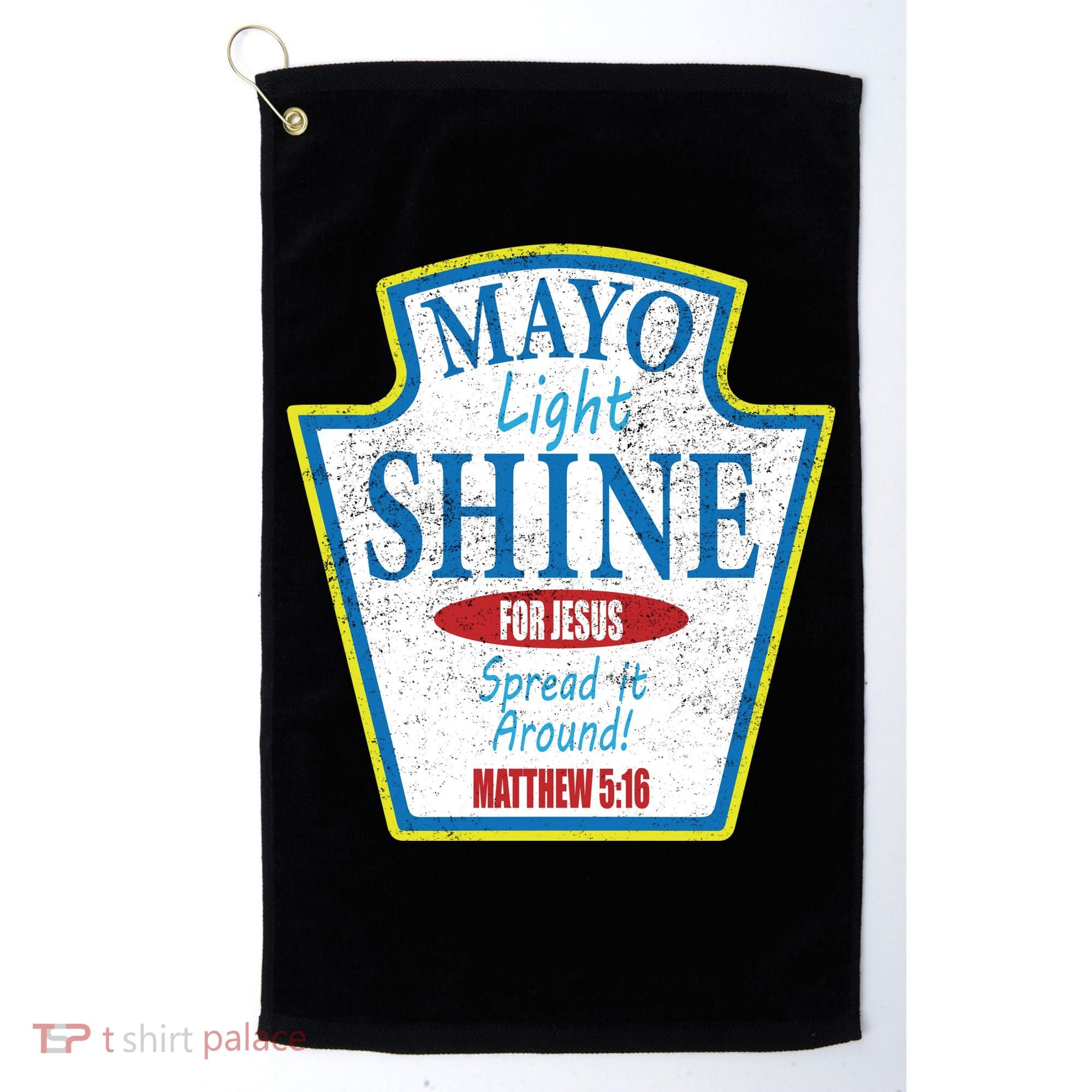 Mayo Light Shine for Jesus Golf Towel
