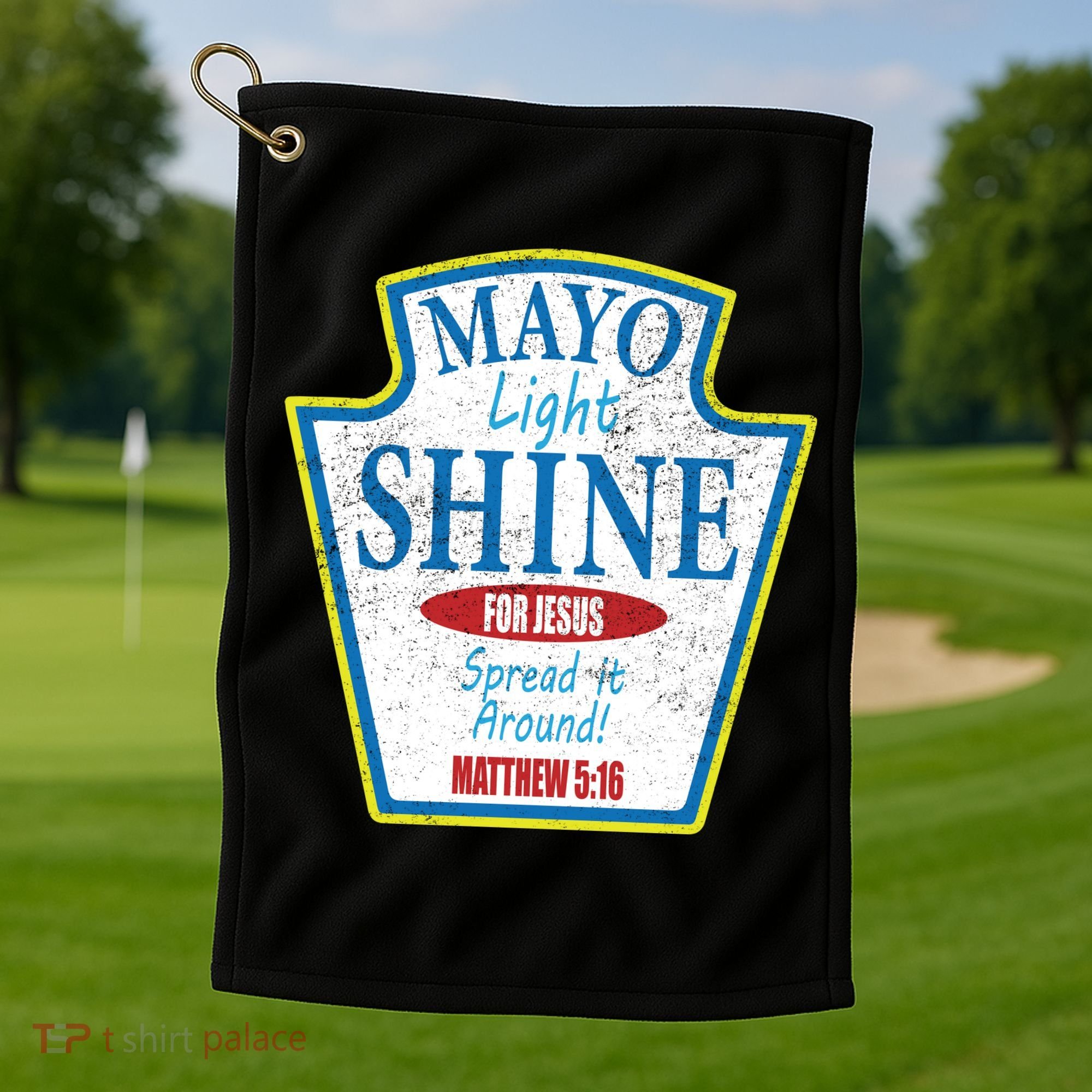 Mayo Light Shine for Jesus Golf Towel