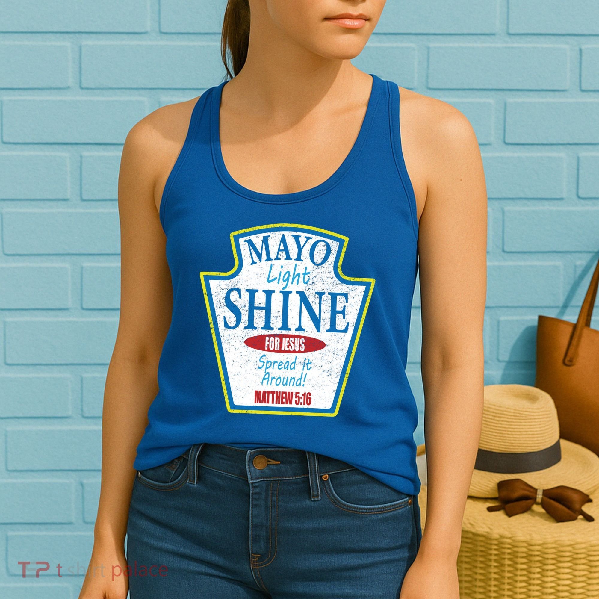 Mayo Light Shine for Jesus Women's Tank Top
