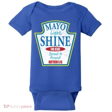 Mayo Light Shine for Jesus Baby Bodysuit