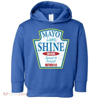 Mayo Light Shine for Jesus Toddler Hoodie