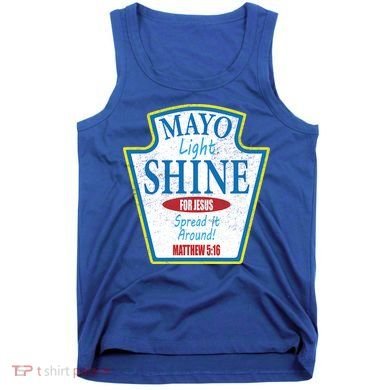 Mayo Light Shine for Jesus Tank Top