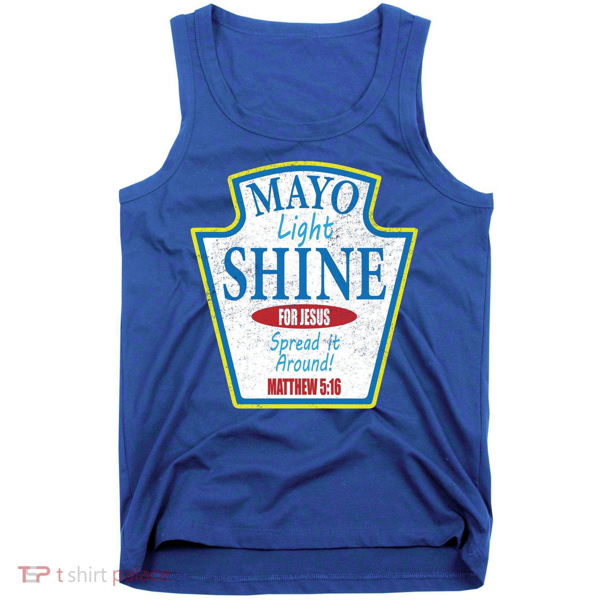 Mayo Light Shine for Jesus Tank Top