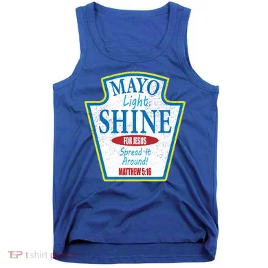 Mayo Light Shine for Jesus Tank Top