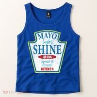 Mayo Light Shine for Jesus Tank Top thumb 2