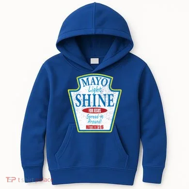 Mayo Light Shine for Jesus Kids Hoodie