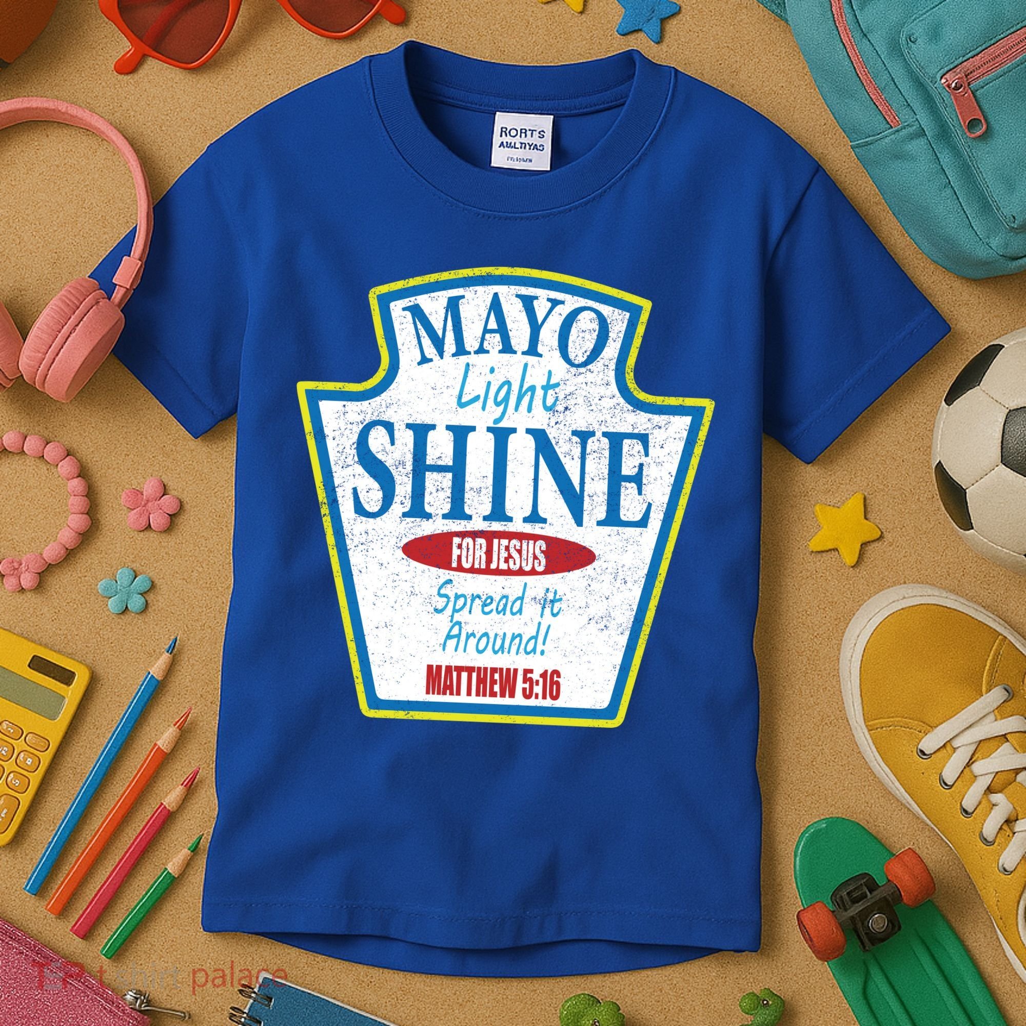 Mayo Light Shine for Jesus Kids T-Shirt
