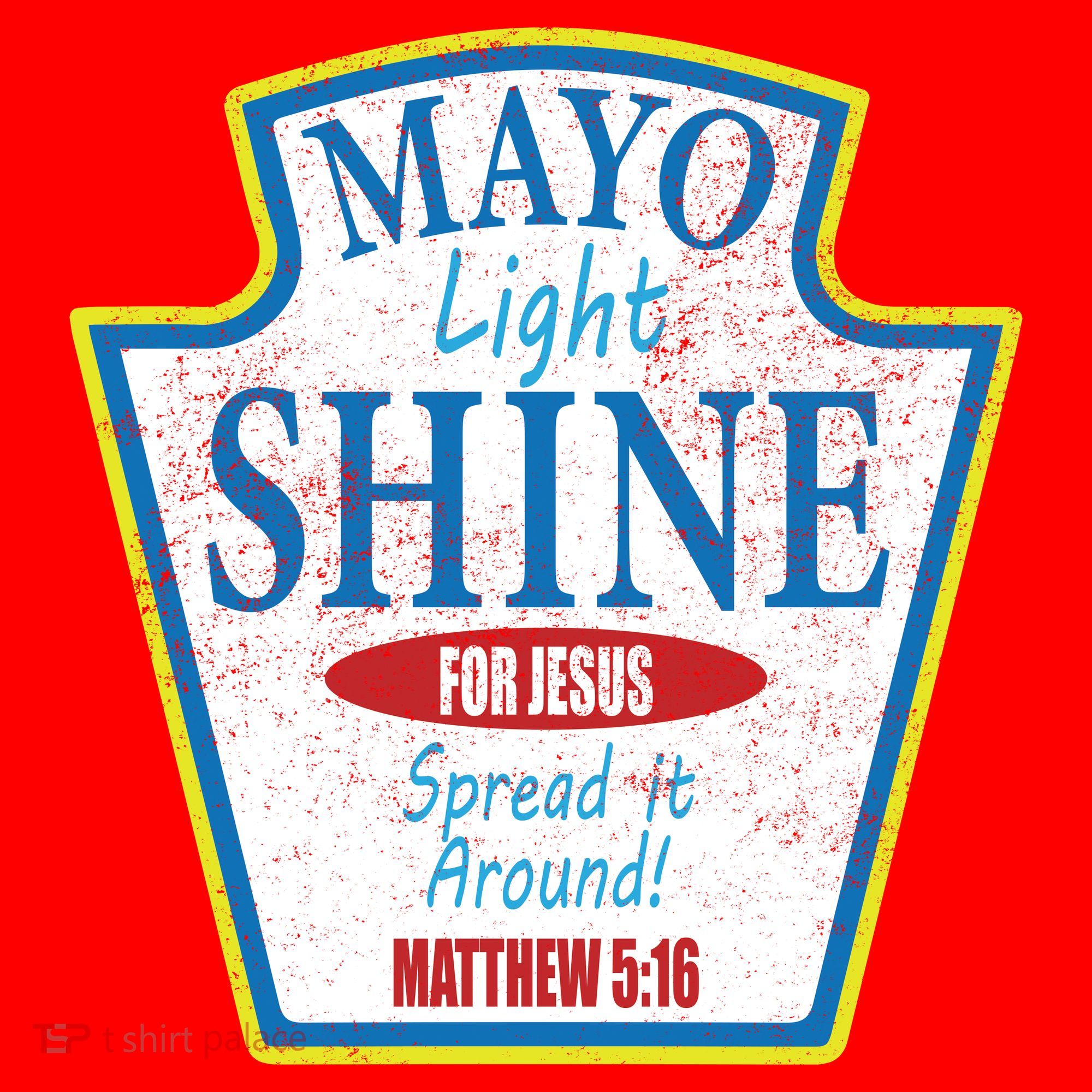 Mayo Light Shine for Jesus Santa Hat