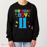 Master Builder 11th Birthday 11 Year Building Bricks Women's Sweatshirt thumb 0
