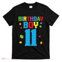 Master Builder 11th Birthday 11 Year Building Bricks T-Shirt thumb 0