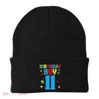 Master Builder 11th Birthday 11 Year Building Bricks Beanie thumb 0