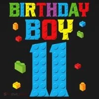 Master Builder 11th Birthday 11 Year Building Bricks Women's Tank Top thumb 5