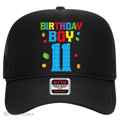 Master Builder 11th Birthday 11 Year Building Bricks Hat