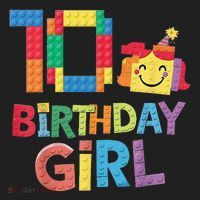 Master Builder 10th Birthday Girl 10 Year Old Brick Blocks Women's Sweatshirt thumb 2