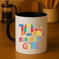 Master Builder 10th Birthday Girl 10 Year Old Brick Blocks Coffee Mug thumb 4