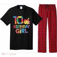 Master Builder 10th Birthday Girl 10 Year Old Brick Blocks Pajama Set thumb 0
