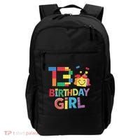 Master Builder 13th Birthday Girl 13 Year Old Brick Blocks Backpack thumb 0