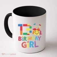 Master Builder 13th Birthday Girl 13 Year Old Brick Blocks Coffee Mug thumb 0