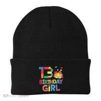 Master Builder 13th Birthday Girl 13 Year Old Brick Blocks Beanie thumb 0