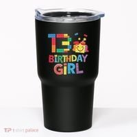 Master Builder 13th Birthday Girl 13 Year Old Brick Blocks Tumbler thumb 0