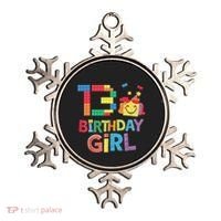 Master Builder 13th Birthday Girl 13 Year Old Brick Blocks Ornament thumb 0