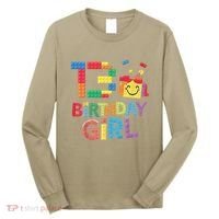 Master Builder 13th Birthday Girl 13 Year Old Brick Blocks Long Sleeve Shirt thumb 0