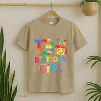Master Builder 13th Birthday Girl 13 Year Old Brick Blocks T-Shirt thumb 2