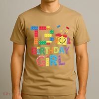 Master Builder 13th Birthday Girl 13 Year Old Brick Blocks T-Shirt thumb 3