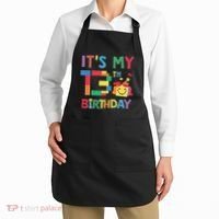 Master Builder 13th ItS My 13th Birthday Brick Blocks Apron thumb 2