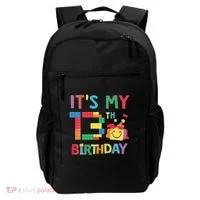 Master Builder 13th ItS My 13th Birthday Brick Blocks Backpack thumb 0
