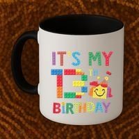Master Builder 13th ItS My 13th Birthday Brick Blocks Coffee Mug thumb 2