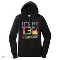 Master Builder 13th ItS My 13th Birthday Brick Blocks Women's Hoodie thumb 0