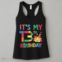 Master Builder 13th ItS My 13th Birthday Brick Blocks Women's Tank Top thumb 3