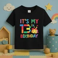 Master Builder 13th ItS My 13th Birthday Brick Blocks Toddler T-Shirt thumb 3