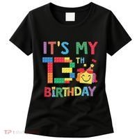 Master Builder 13th ItS My 13th Birthday Brick Blocks Women's T-Shirt thumb 0