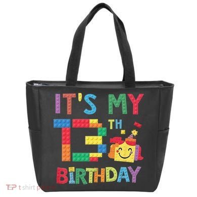 Master Builder 13th ItS My 13th Birthday Brick Blocks Bag