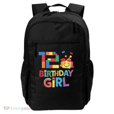 Master Builder 12th Birthday Girl 12 Year Old Brick Blocks Backpack