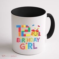 Master Builder 12th Birthday Girl 12 Year Old Brick Blocks Coffee Mug thumb 1