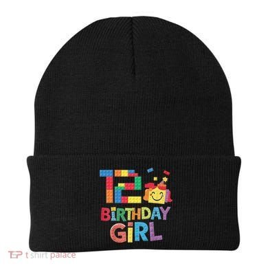 Master Builder 12th Birthday Girl 12 Year Old Brick Blocks Beanie
