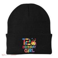 Master Builder 12th Birthday Girl 12 Year Old Brick Blocks Beanie thumb 0