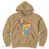 Master Builder 12th Birthday Girl 12 Year Old Brick Blocks Hoodie thumb 0