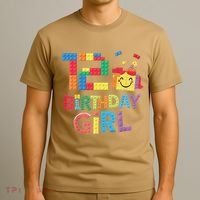 Master Builder 12th Birthday Girl 12 Year Old Brick Blocks T-Shirt thumb 3