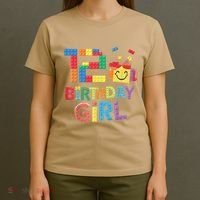 Master Builder 12th Birthday Girl 12 Year Old Brick Blocks T-Shirt thumb 4