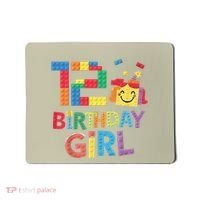 Master Builder 12th Birthday Girl 12 Year Old Brick Blocks Mousepad thumb 0
