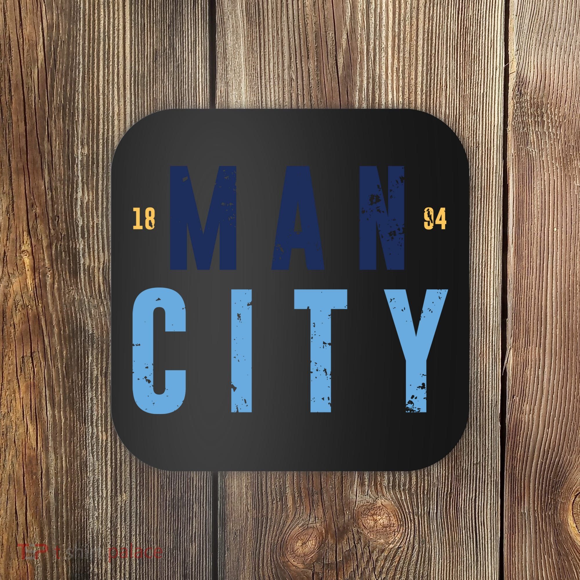 Manchester Blue 1894 Coaster