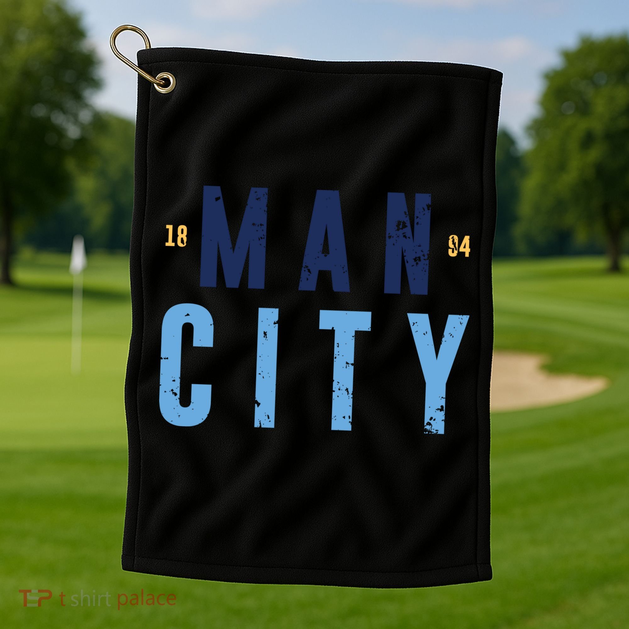 Manchester Blue 1894 Golf Towel